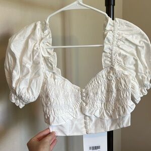 Sabo skirt chantria shirred top